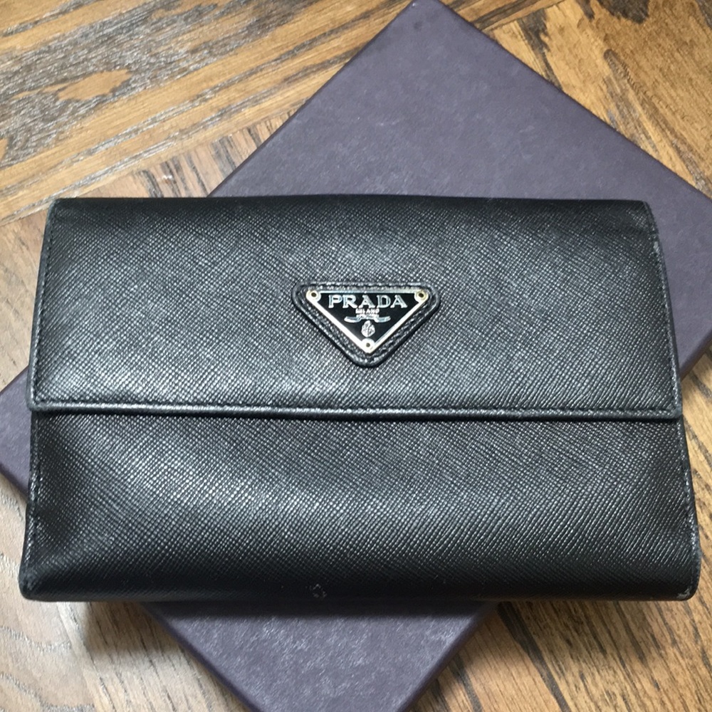 Prada Saffiano Leather Wallet